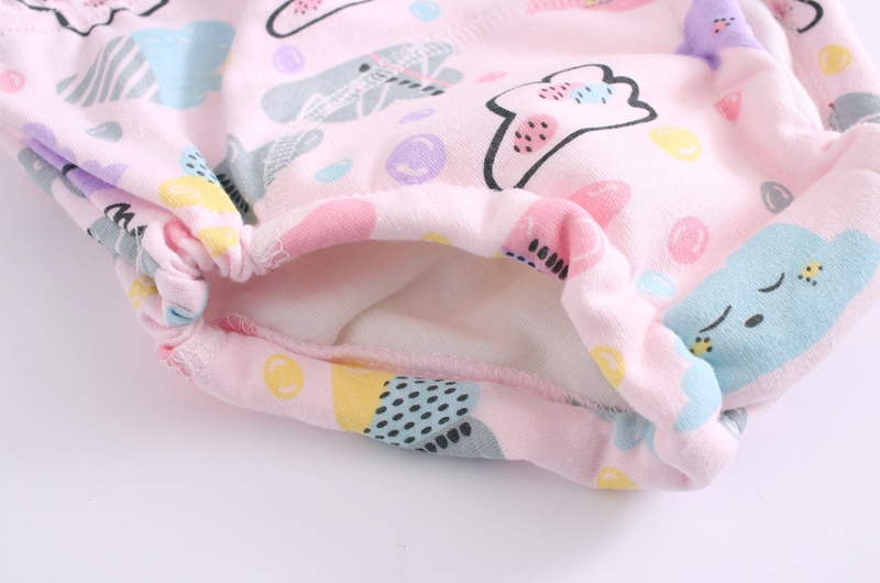 Reusable 6 Layers Baby Cotton Diapers