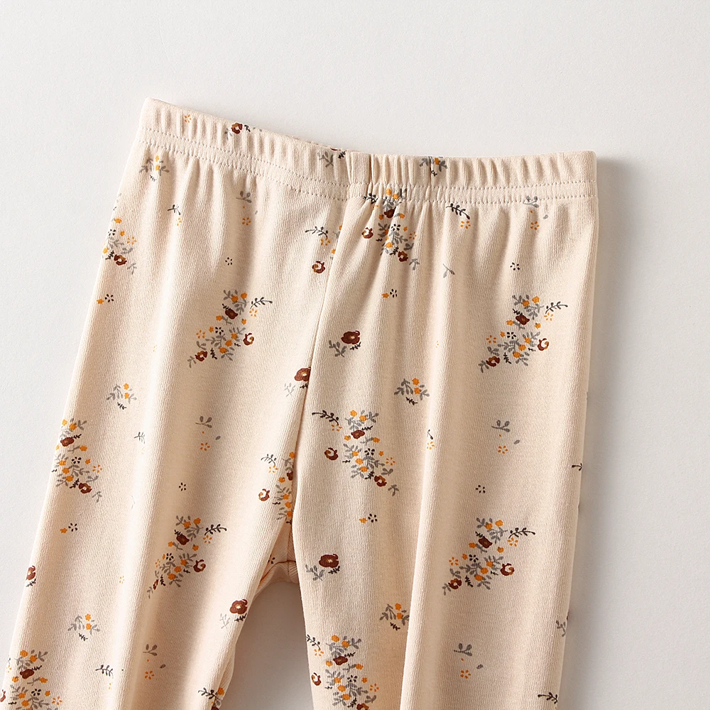 Girl's Patterned Pajama Set